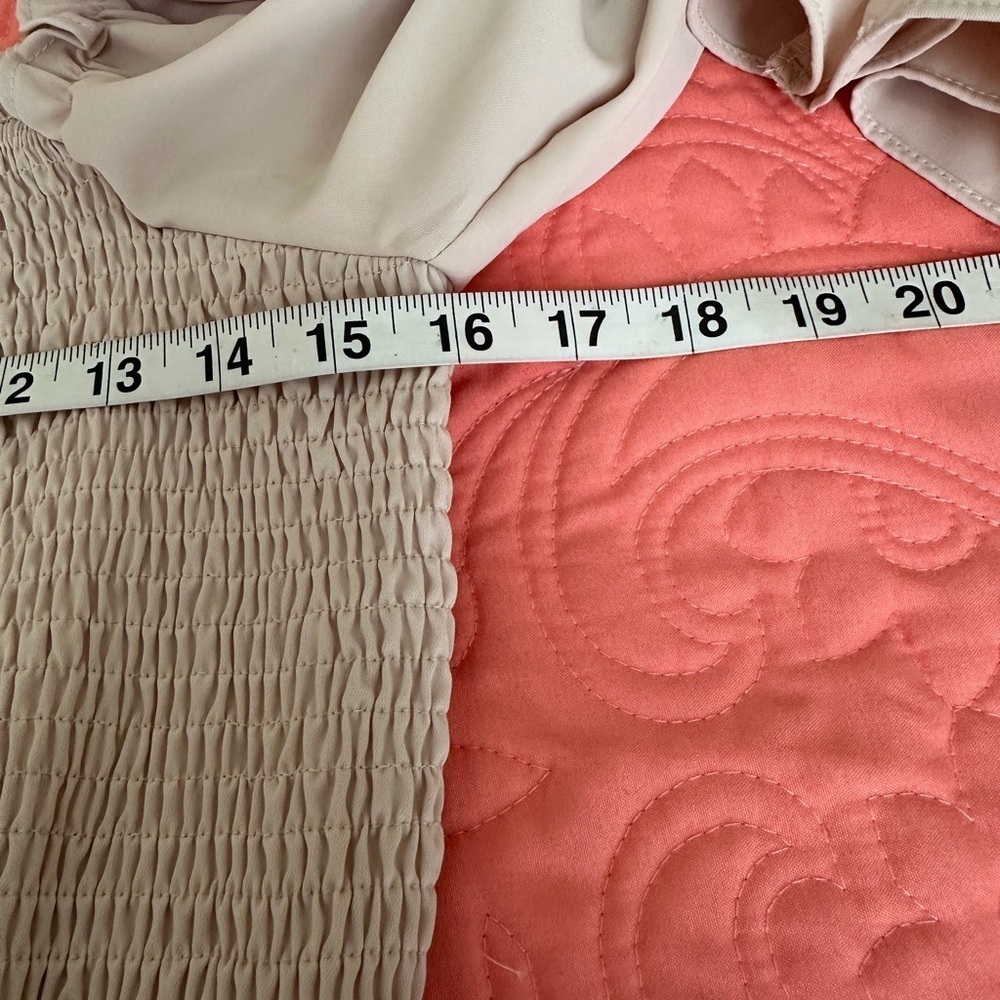 SHEIN Light Beige Long Sleeve Dress - Picture 9 of 11